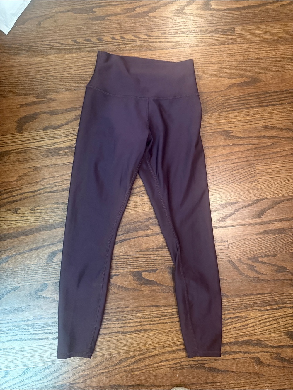ALO Yoga Deep Plum High-Waist Leggings